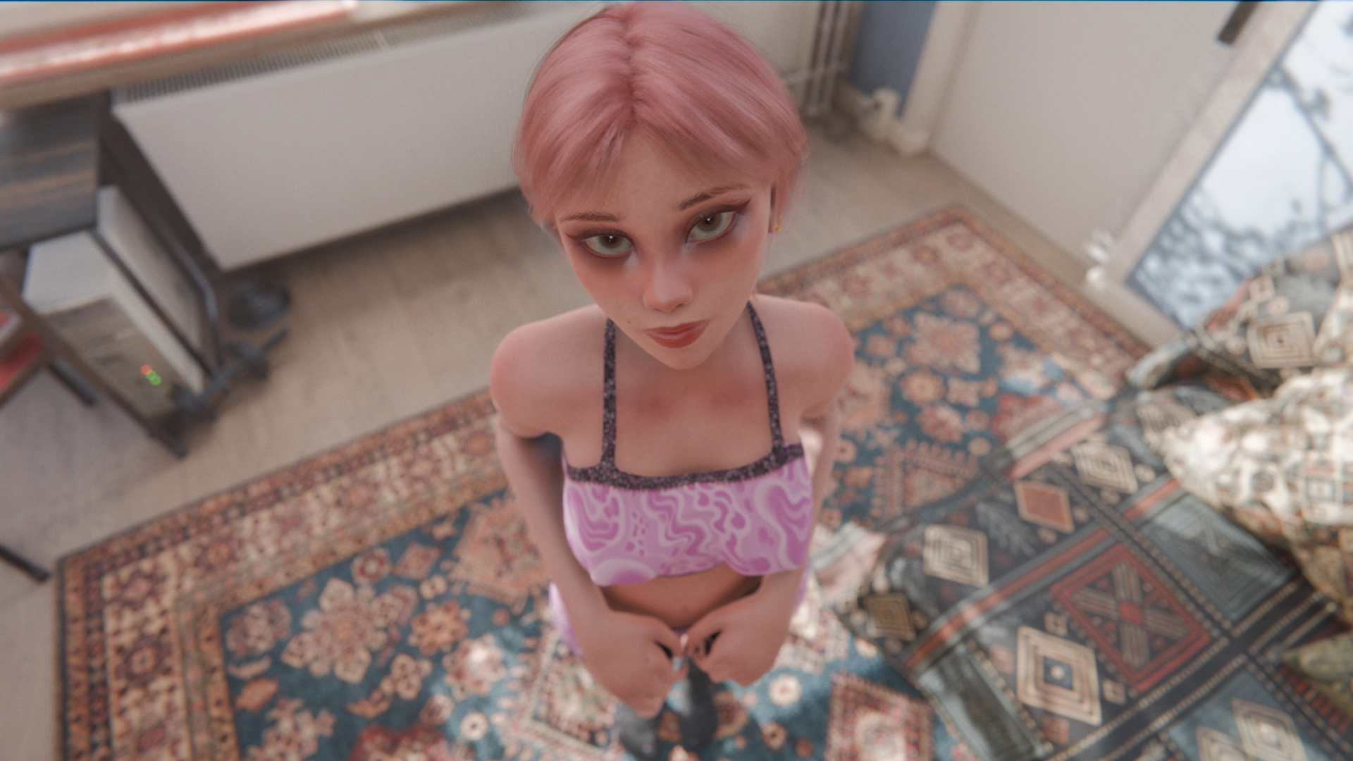 【欧美SLG/AI汉化/沙盒】我的女孩喜欢手铐0.2 AI汉化版【PC+安卓/0.7G/更新】 内容图 2