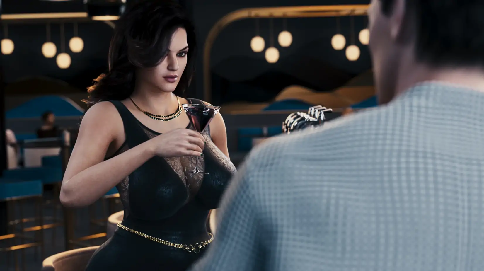 【欧美SLG/AI汉化/画廊解锁】赛博诱惑Ep8_1 AI汉化版【PC+安卓/8.89G/更新】 内容图 2