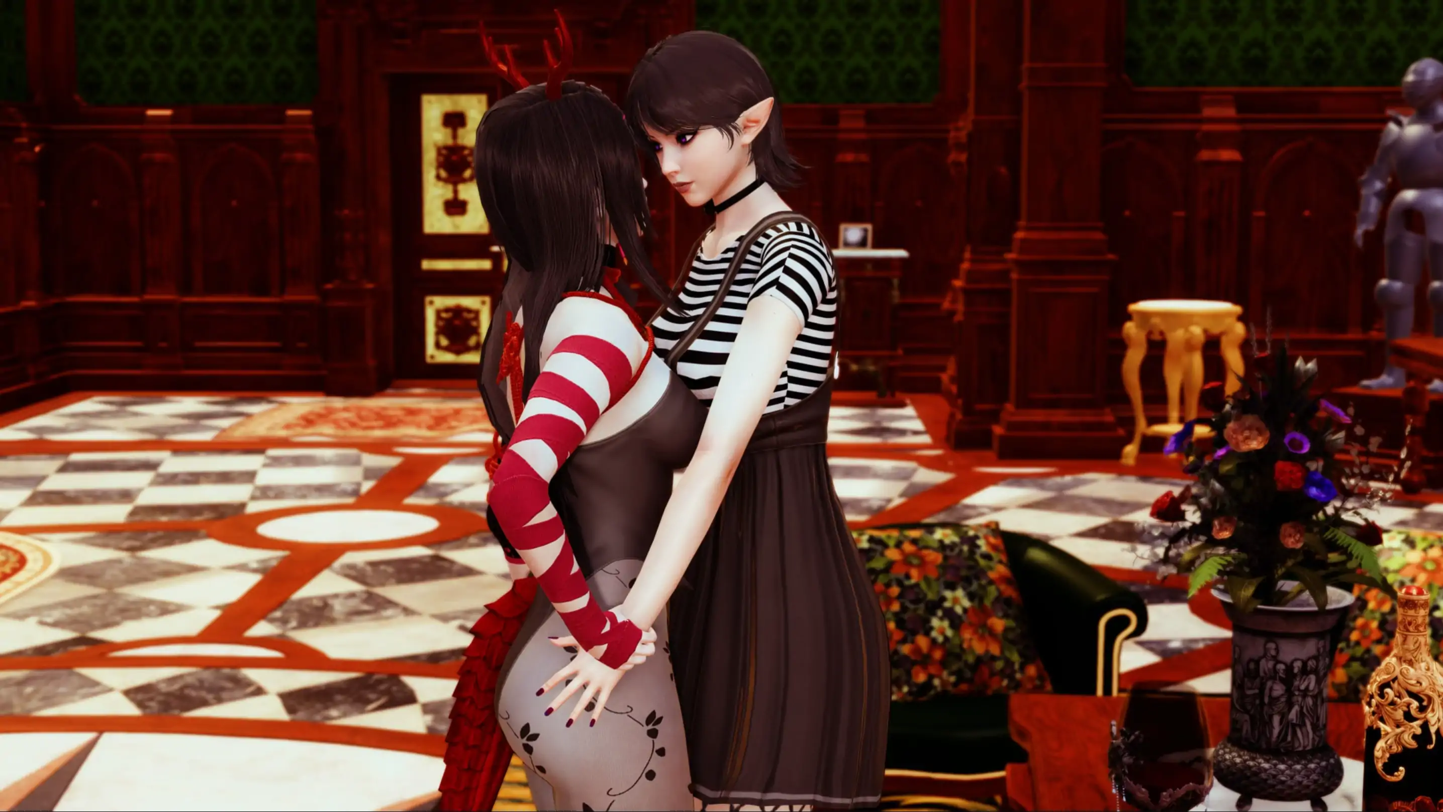 【欧美SLG/AI汉化/扶他】哥特之家Chapters1-2 AI汉化版【PC+安卓/1.35G/更新】 封面图 2