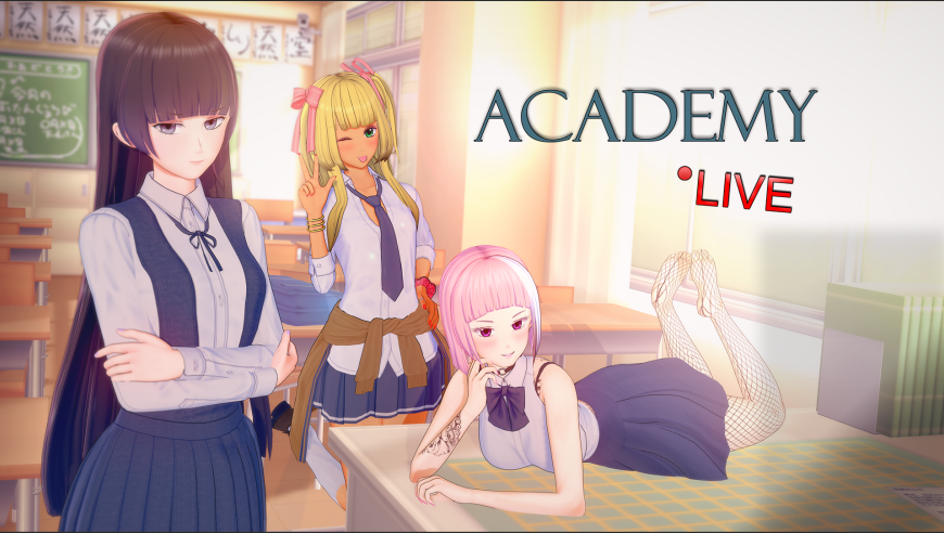 日式SLG【学院：直播！】v0.10.1.1 汉化版 PC+安卓 6.9G