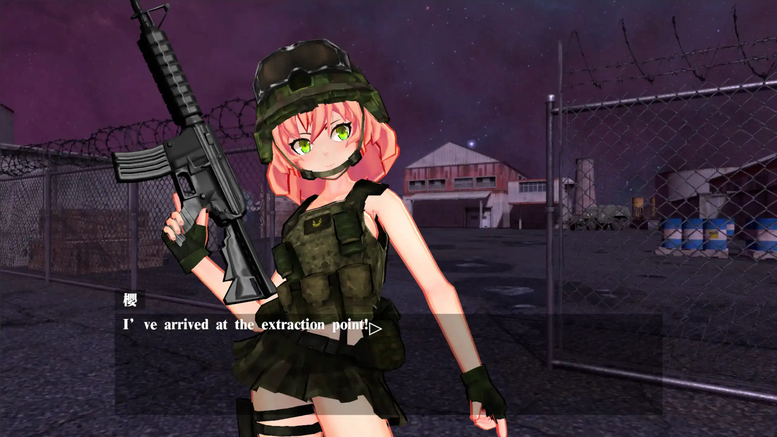 【日系SLG/官方中文/射击】Back 4 Boobs:樱之脱逃1.0 官方中文【PC/0.37G】 内容图 1