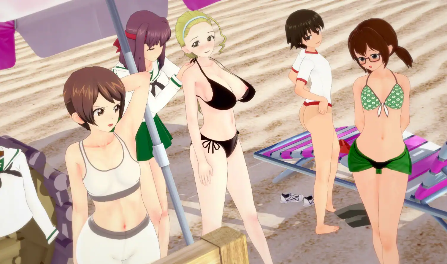 【日系SLG/AI汉化/同人】少女与战车-Panzussy篇剧场版0.14 AI汉化版【PC+安卓/4.8G/更新】 内容图 1