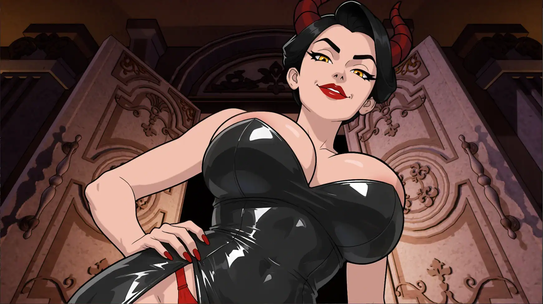 【欧美SLG/AI汉化/沙盒】地狱熟女0.3 AI汉化版【PC+安卓/3.4G/更新】 封面图 3